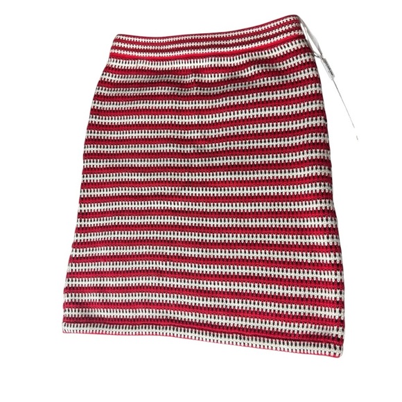 NWT Self Portrait striped cardigan and skirt set SZ small - Picture 8 of 8